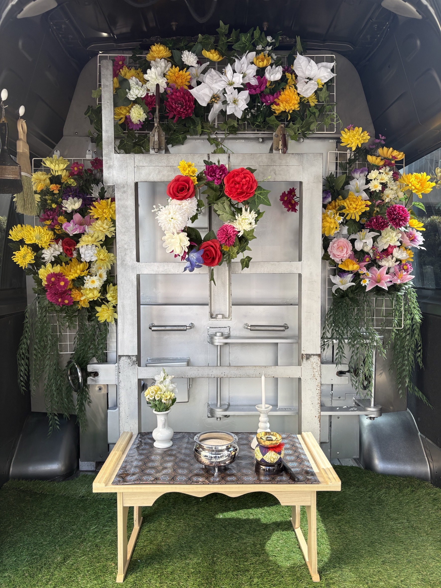 ペット火葬の様子